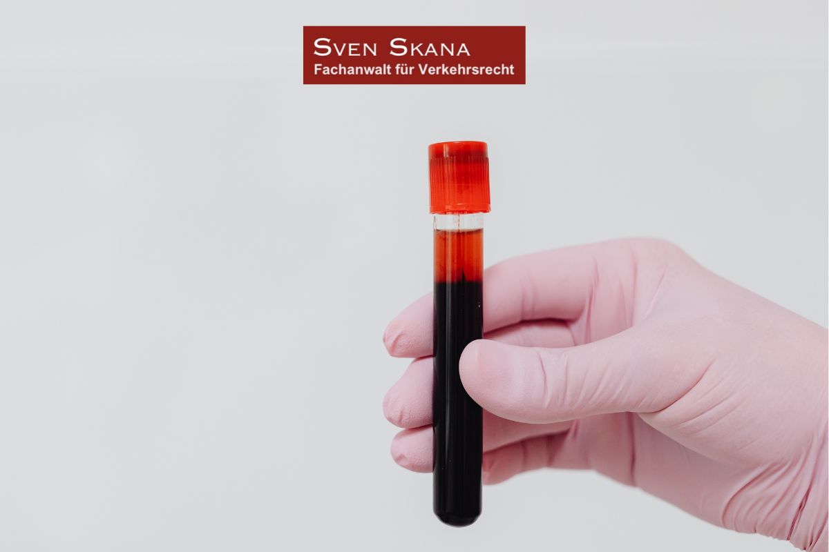 Der Nachweis von Alkohol im Blut unter 1,1 Promille reicht für Führerscheinentzug nicht aus