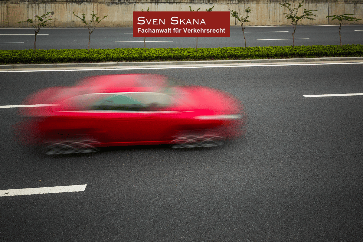 Vorsatz bei Geschwindigkeitsüberschreitung